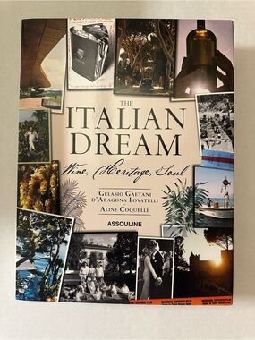 Assouline The Italian Dream Hardcover Illustrated Book, English - Coquelle